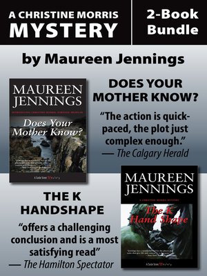 cover image of Christine Morris Mysteries 2-Book Bundle